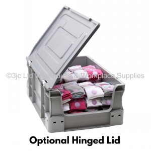 Heavy Duty Stacking Euro Box 60cm 45 Litre Open Front